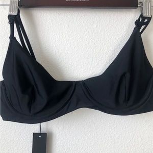BRAND NEW BLACK BLACKBOUGH BIKINI TOP SIZE LARGE